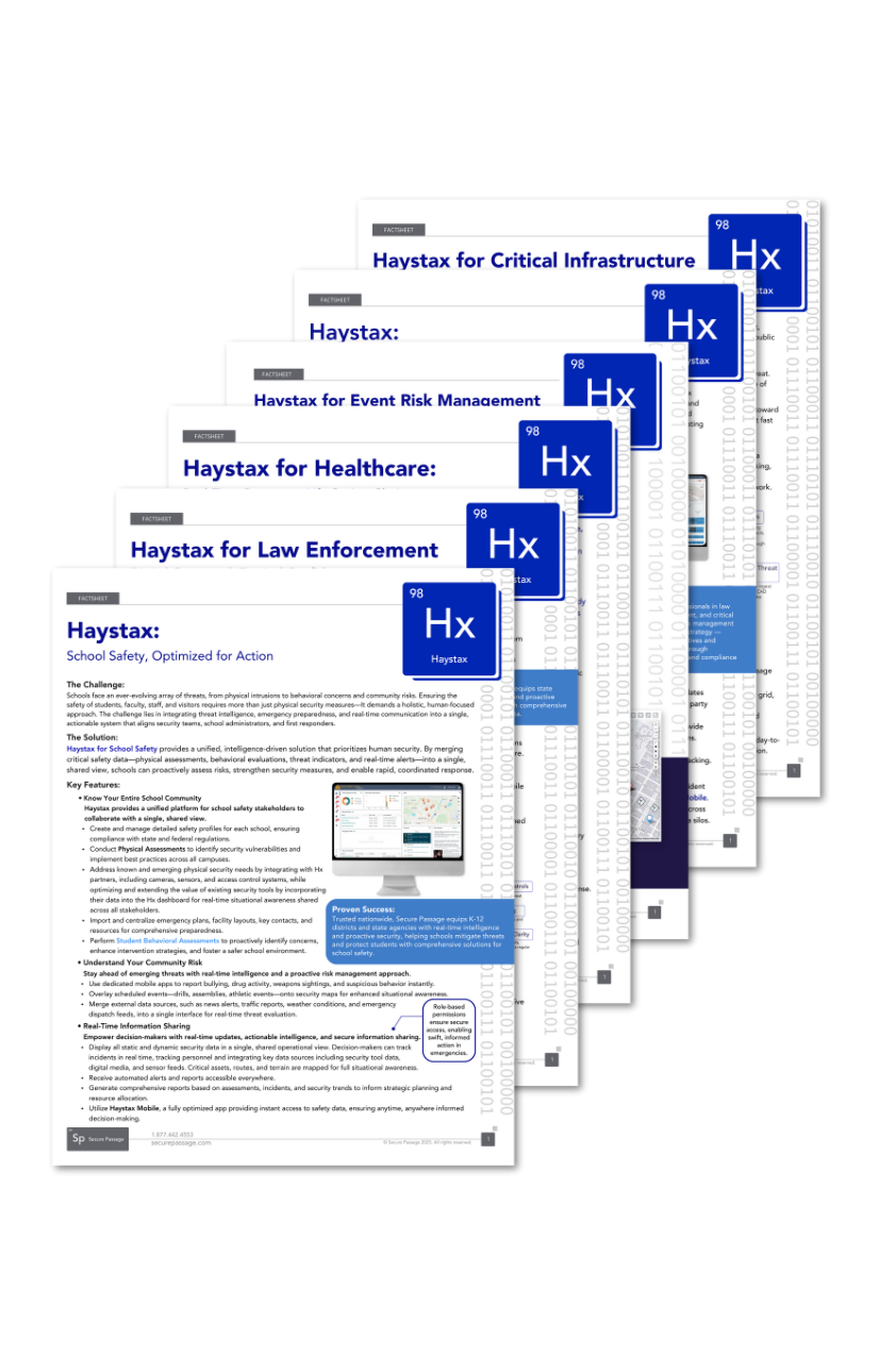 Haystax by Secure Passage downloadable resources